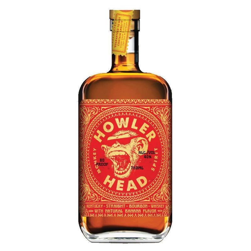 Howler Head Banana Infused Kentucky Straight Bourbon Whiskey Bourbon Howler Head 