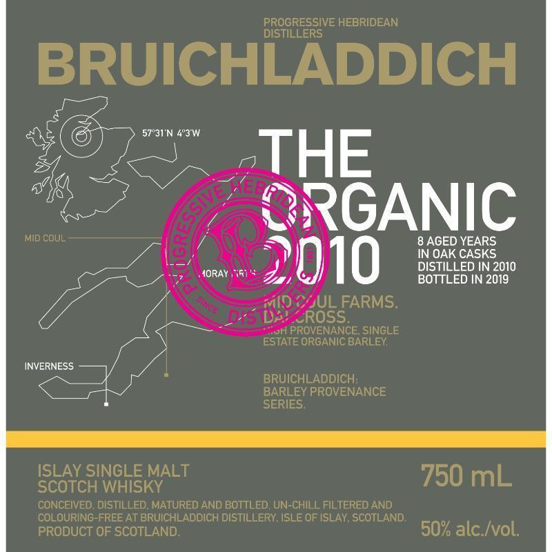 Buy Bruichladdich The Organic 2010 online from the best online liquor store in the USA.