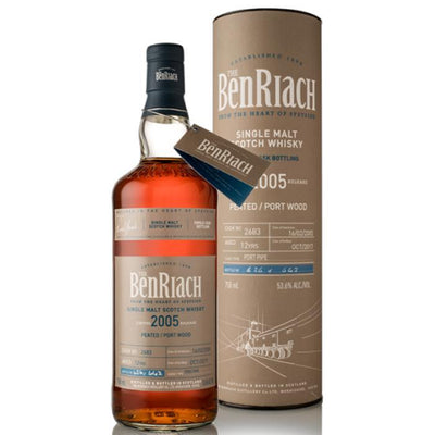 BenRiach 12 Year Old Peated Port Wood Finish Single Cask #2683 Scotch BenRiach