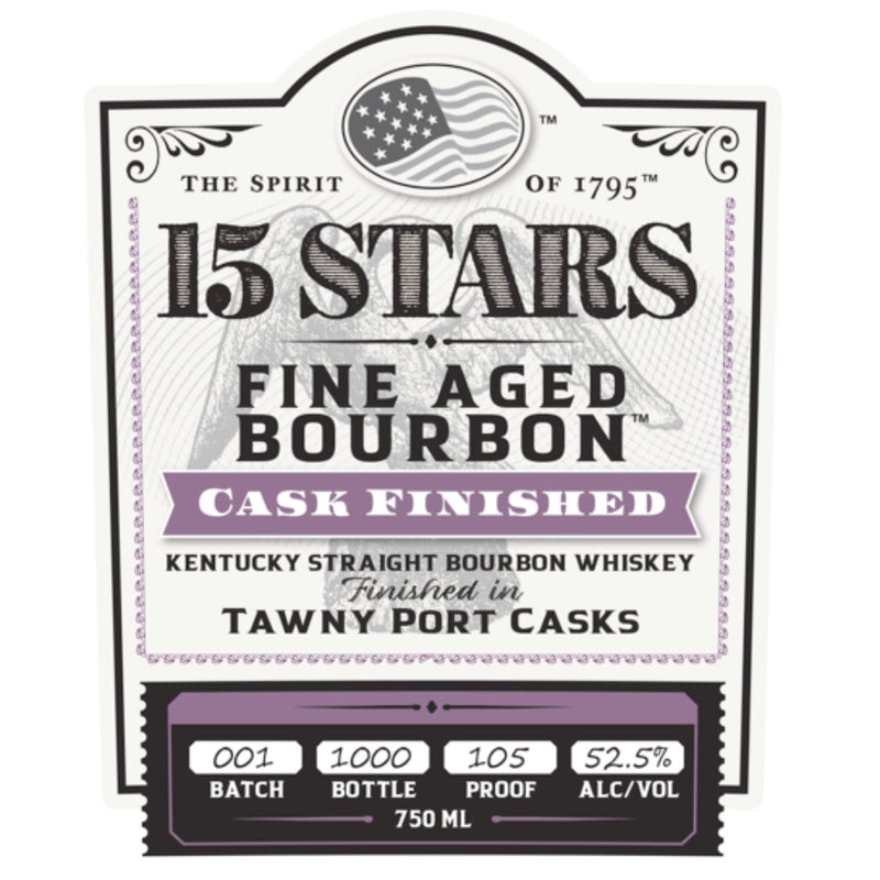 15 Stars Bourbon Finished in Tawny Port Casks