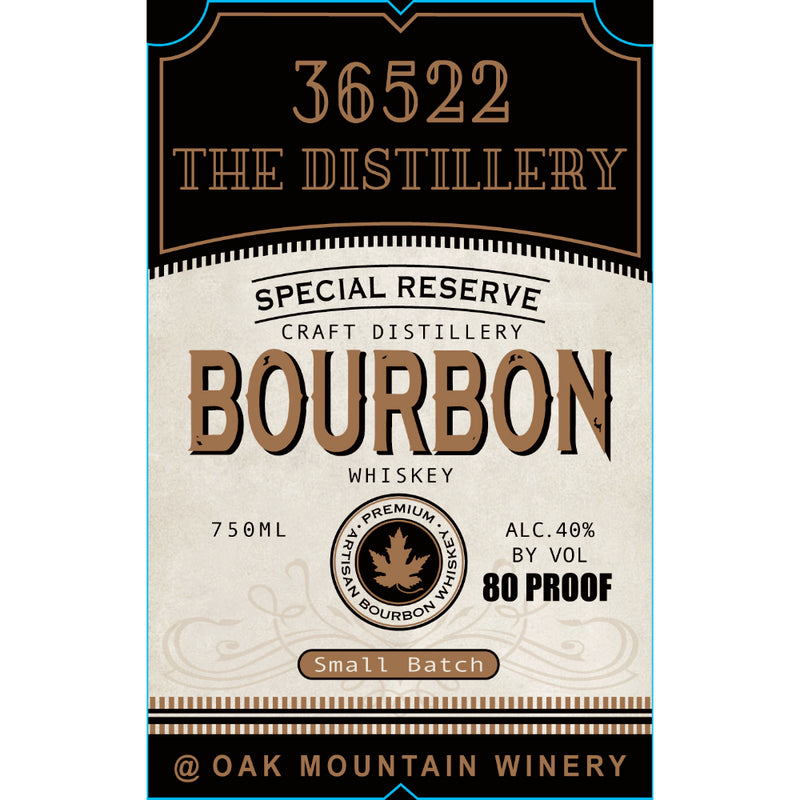 36522 The Distillery Special Reserve Bourbon