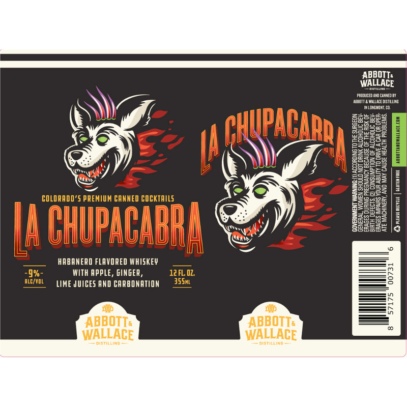 Abbott & Wallace La Chupacabra Canned Cocktail