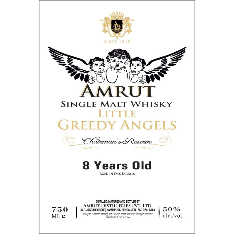 Amrut Little Greedy Angels Chairman’s Reserve 8 Year Old
