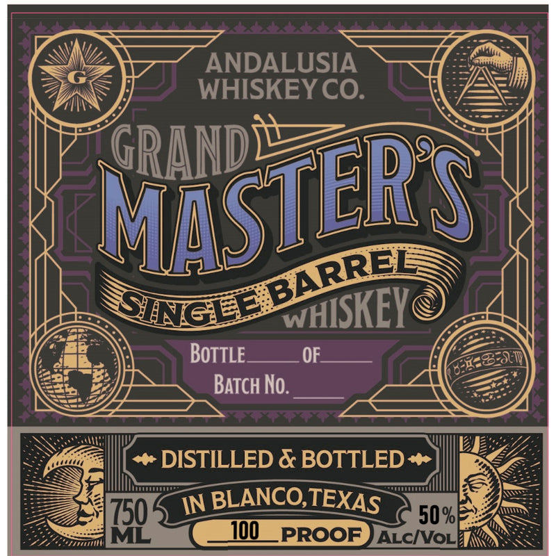 Andalusia Grand Master’s Single Barrel Whiskey
