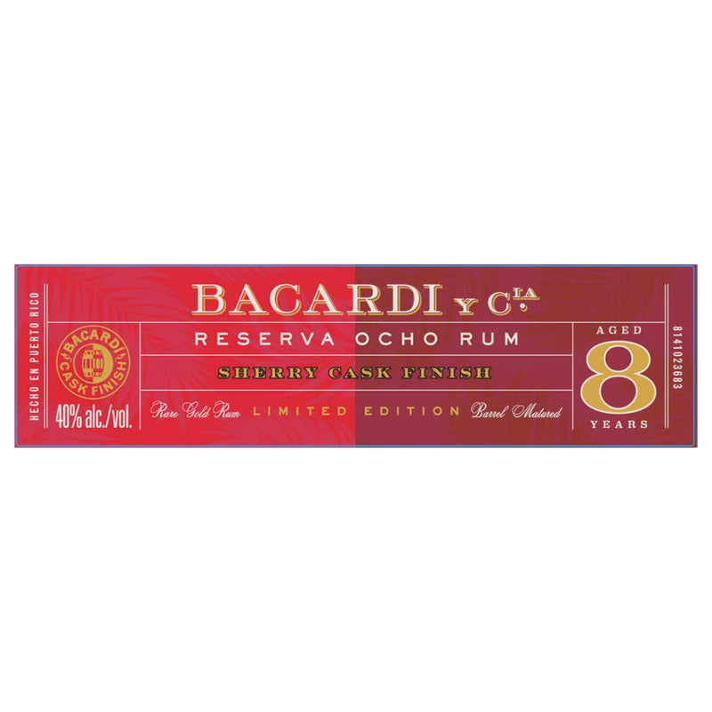 Bacardi Reserva Ocho Rum Sherry Cask Finish
