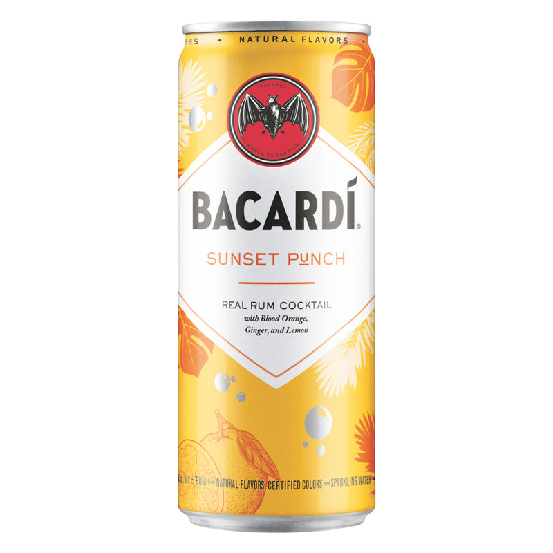 Bacardí Sunset Punch Rum Cocktail 4pk
