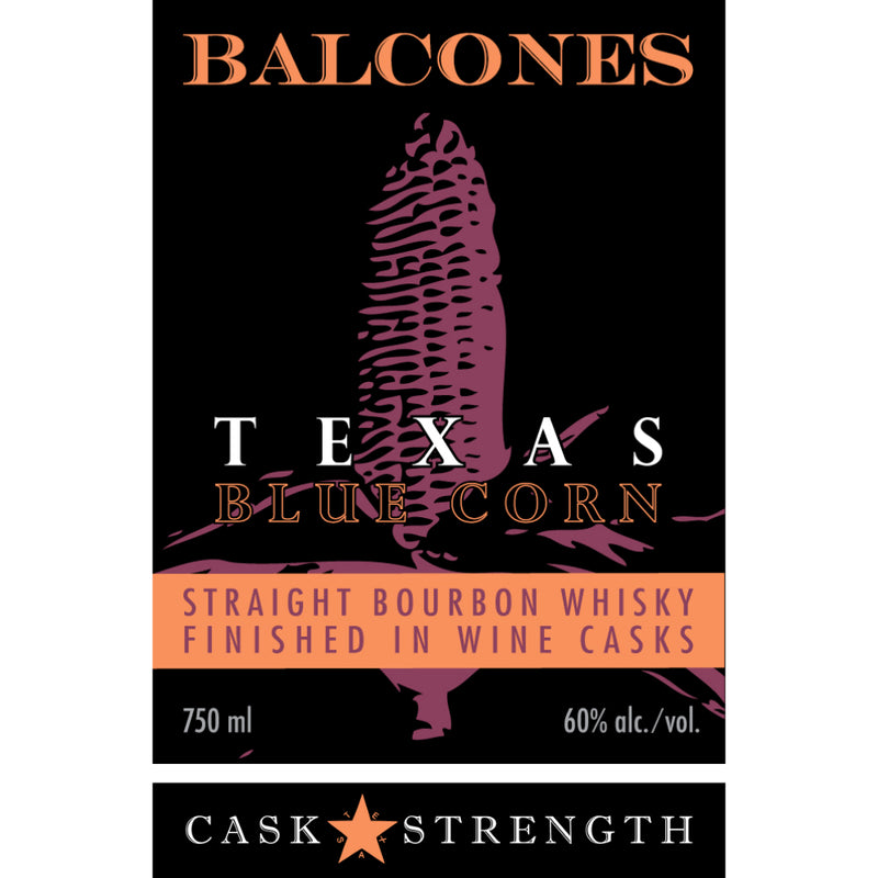 Balcones Texas Blue Corn Bourbon Finished in Wine Casks