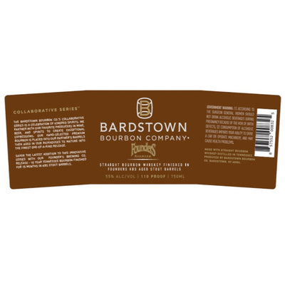 Bardstown Bourbon Company Founders KBS Stout Finish