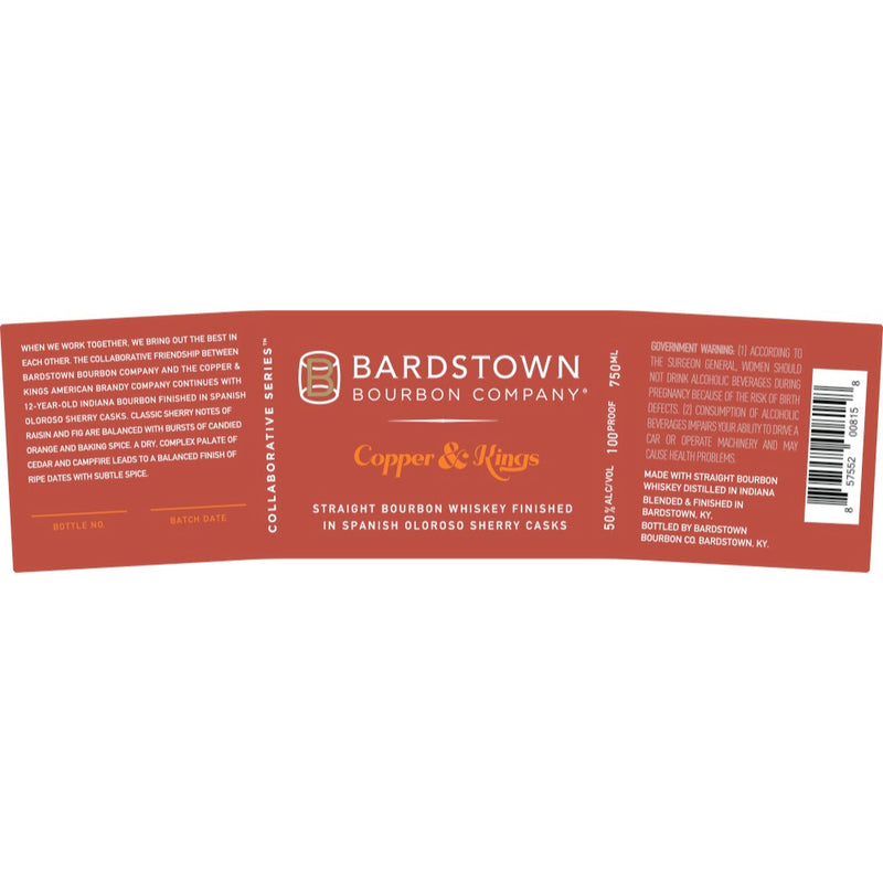 Bardstown Bourbon Copper & Kings Spanish Oloroso 2