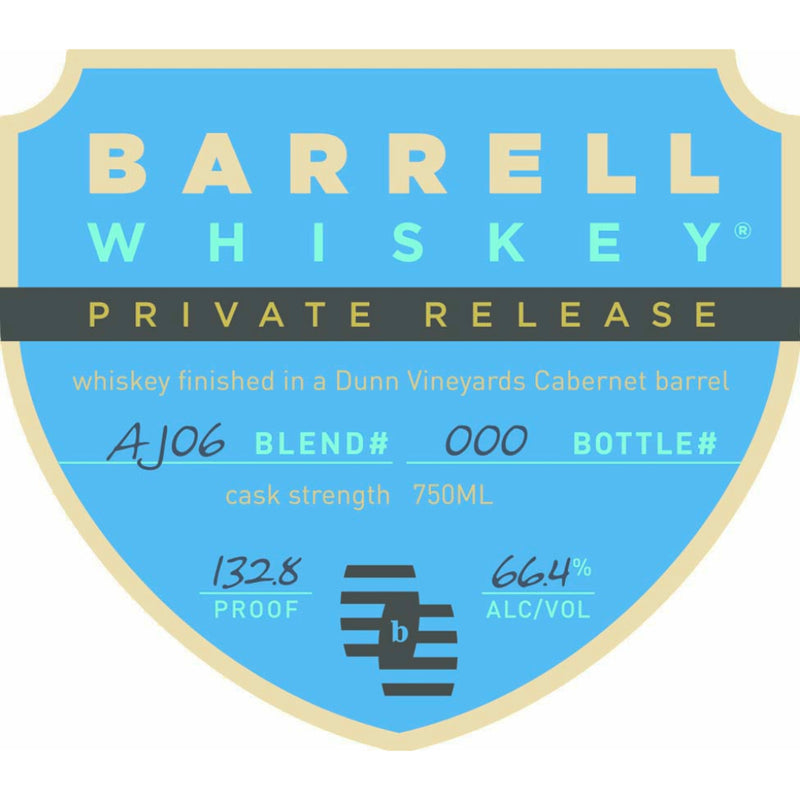 Barrell Whiskey Private Release AJ06