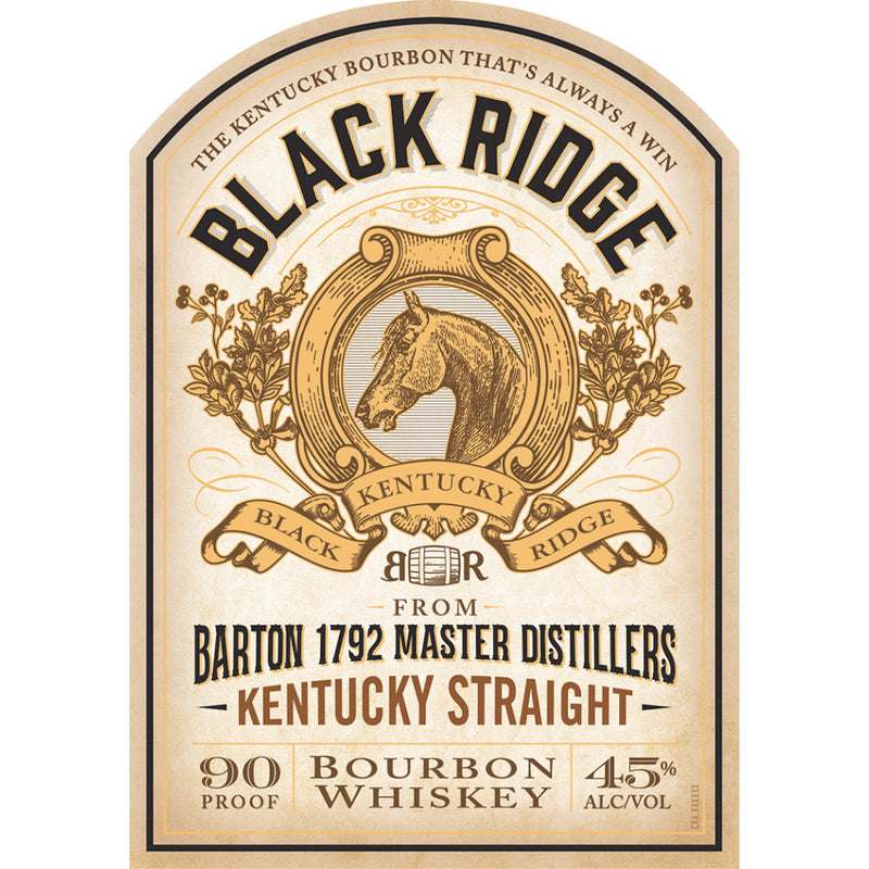 Barton 1792 Black Ridge Bourbon