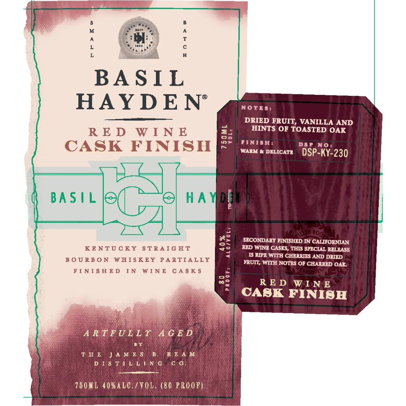 Basil Hayden Red Wine Cask Finish Bourbon
