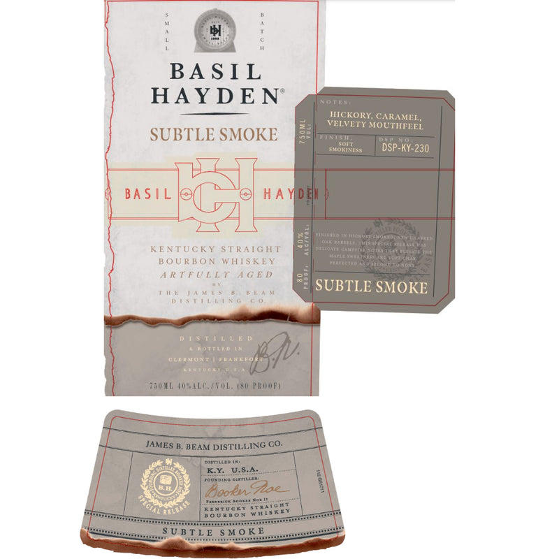 Basil Hayden Subtle Smoke Kentucky Straight Bourbon
