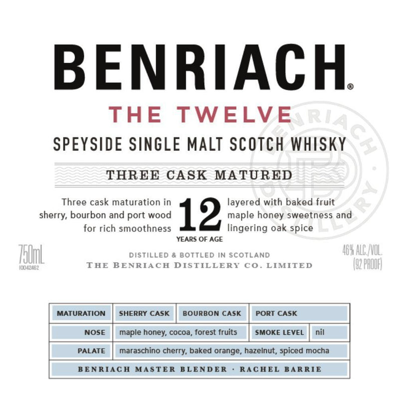 BenRiach The Twelve Scotch BenRiach 