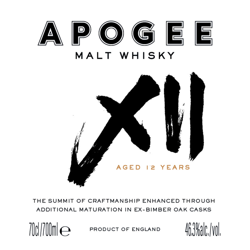 Bimber Distillery 12 Year Old Apogee Malt Whisky