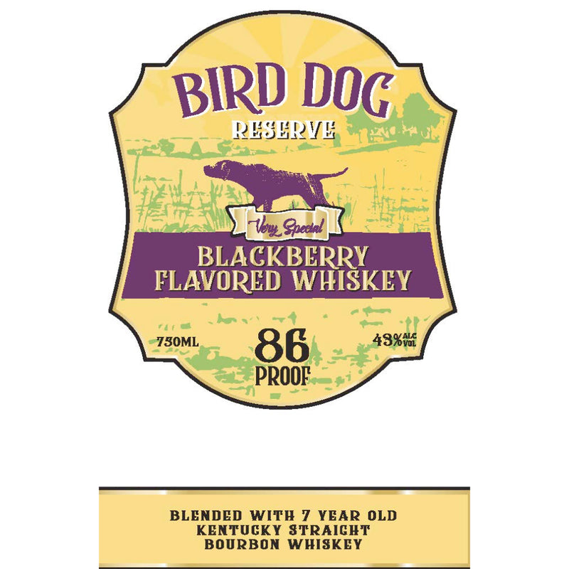Bird Dog Reserve Blackberry Flavored Whiskey