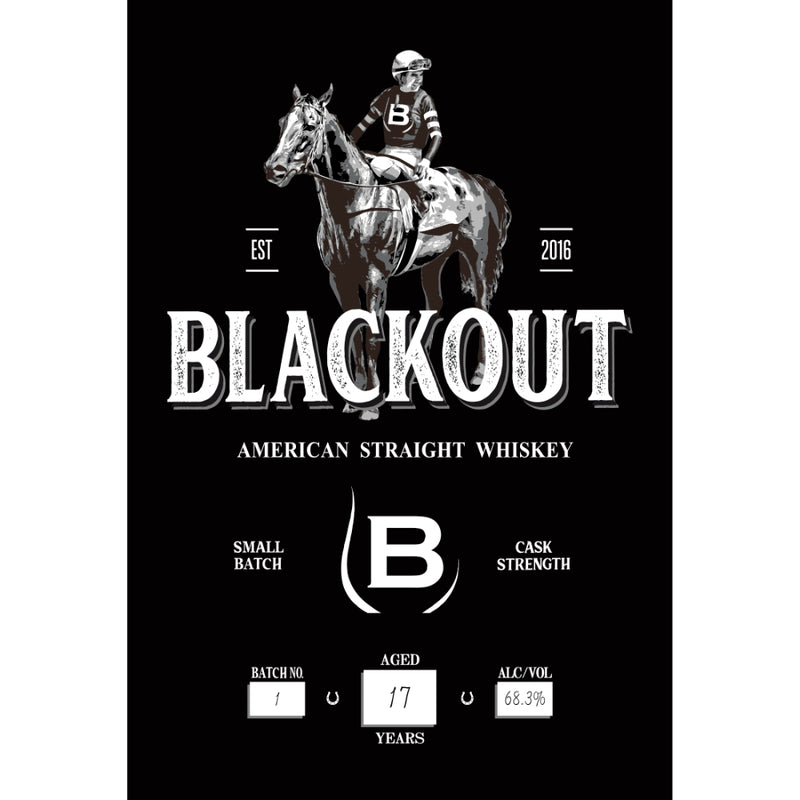 Blackout 17 Year Old American Straight Whiskey