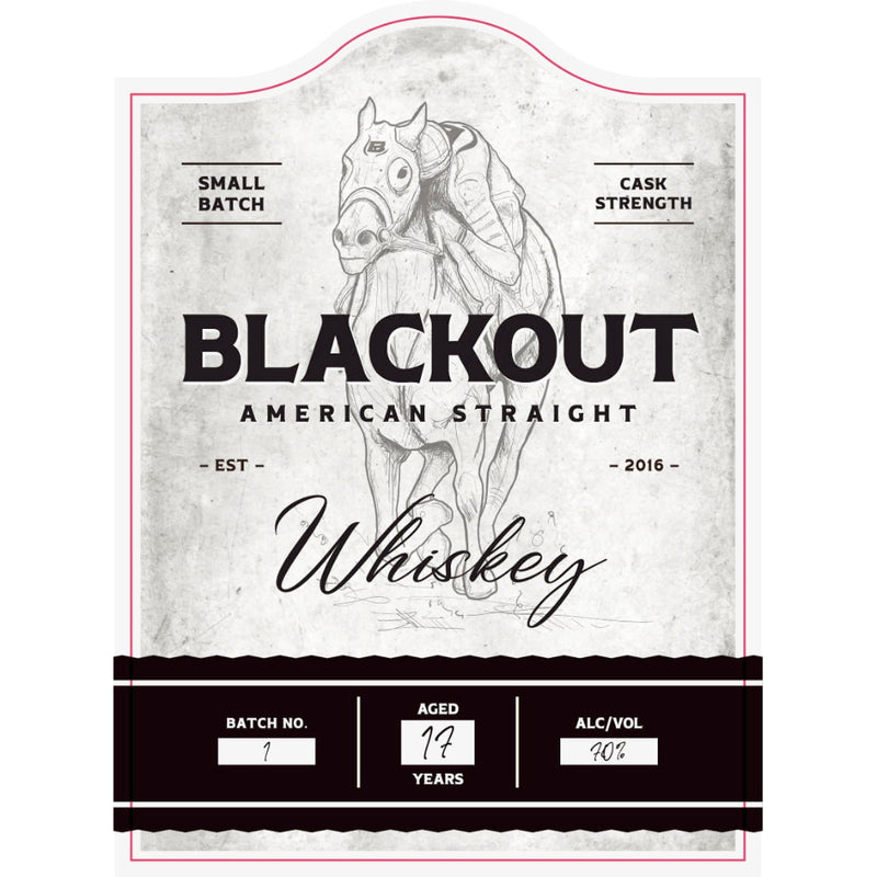 Blackout 17 Year Old Cask Strength American Straight Whiskey