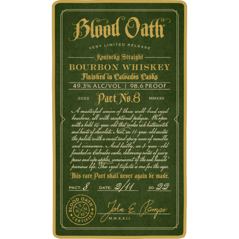 Blood Oath Pact No. 8