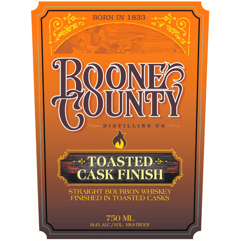 Boone County Toasted Cask Finish Straight Bourbon