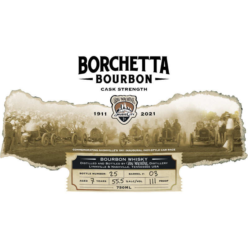 Borchetta Cask Strength Bourbon