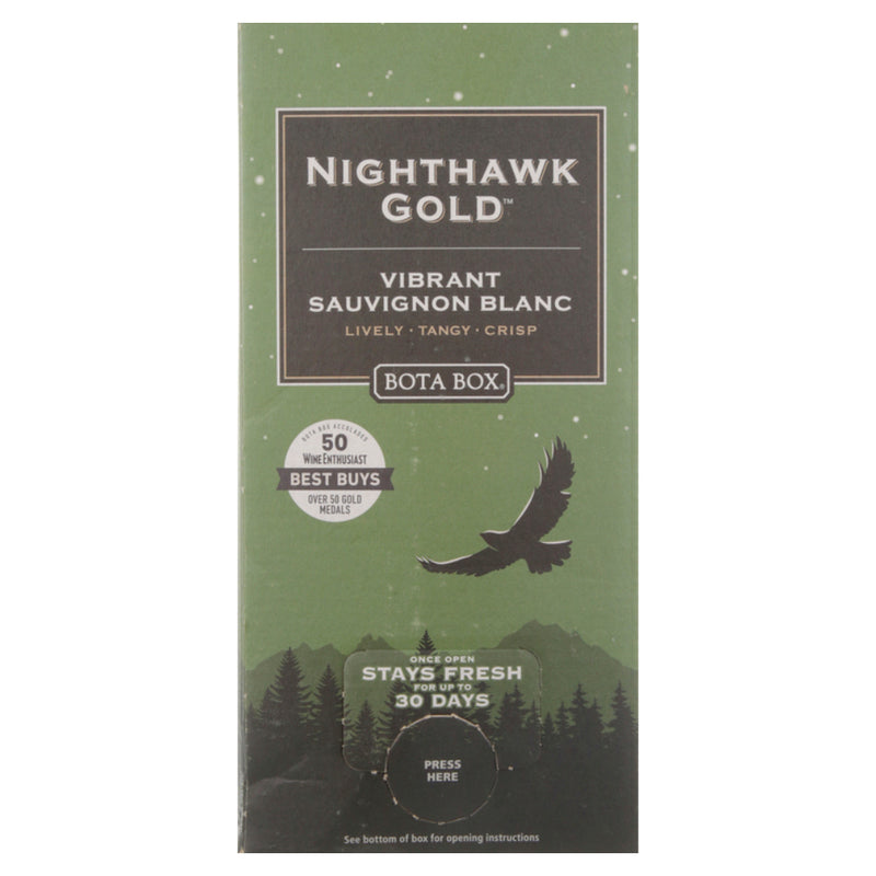 Bota Box Nighthawk Gold Vibrant Sauvignon Blanc