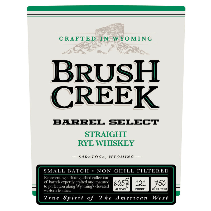 ﻿Brush Creek Barrel Select Rye