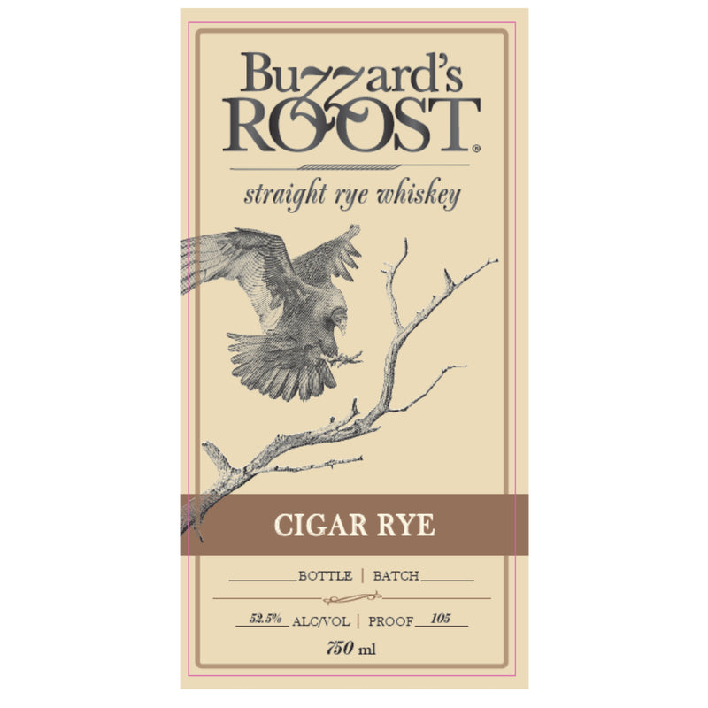 Buzzard’s Roost Cigar Straight Rye