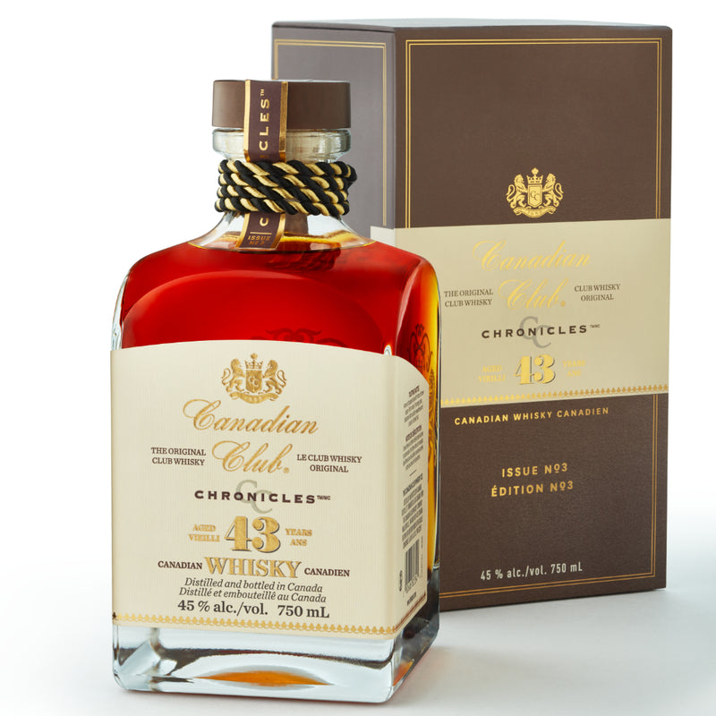 Canadian Club Chronicles 43 Year Old