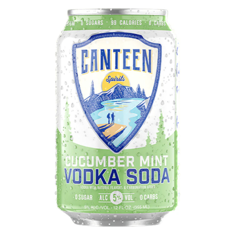 Canteen Cucumber Mint Vodka Soda 6pk