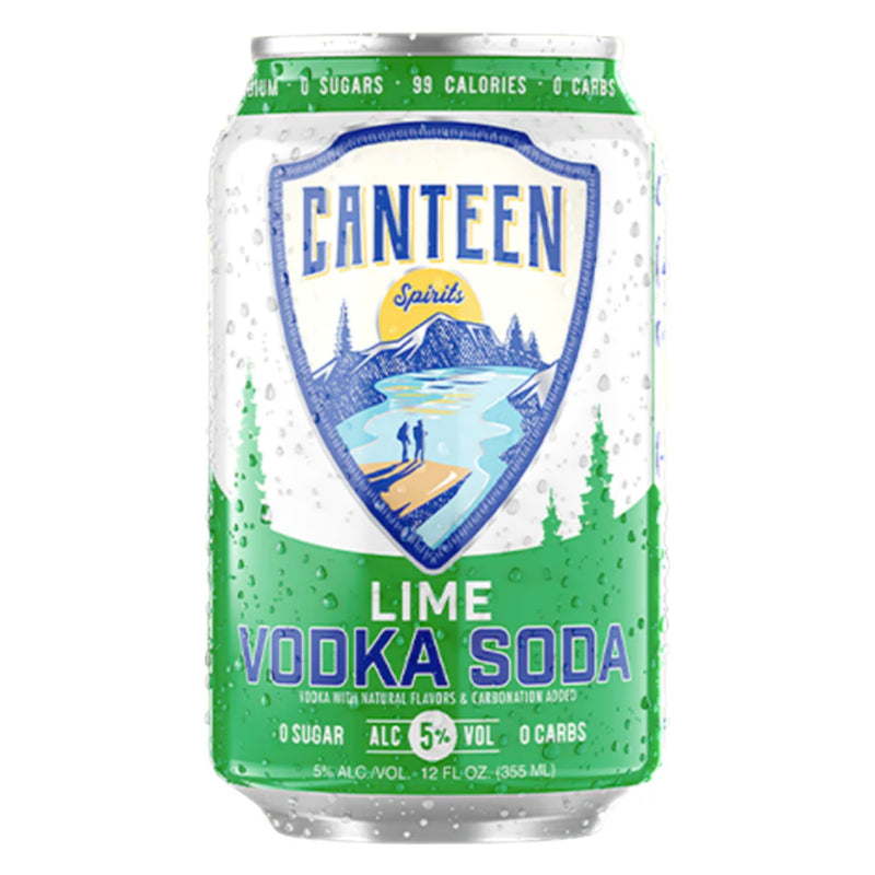 Canteen Lime Vodka Soda 6pk