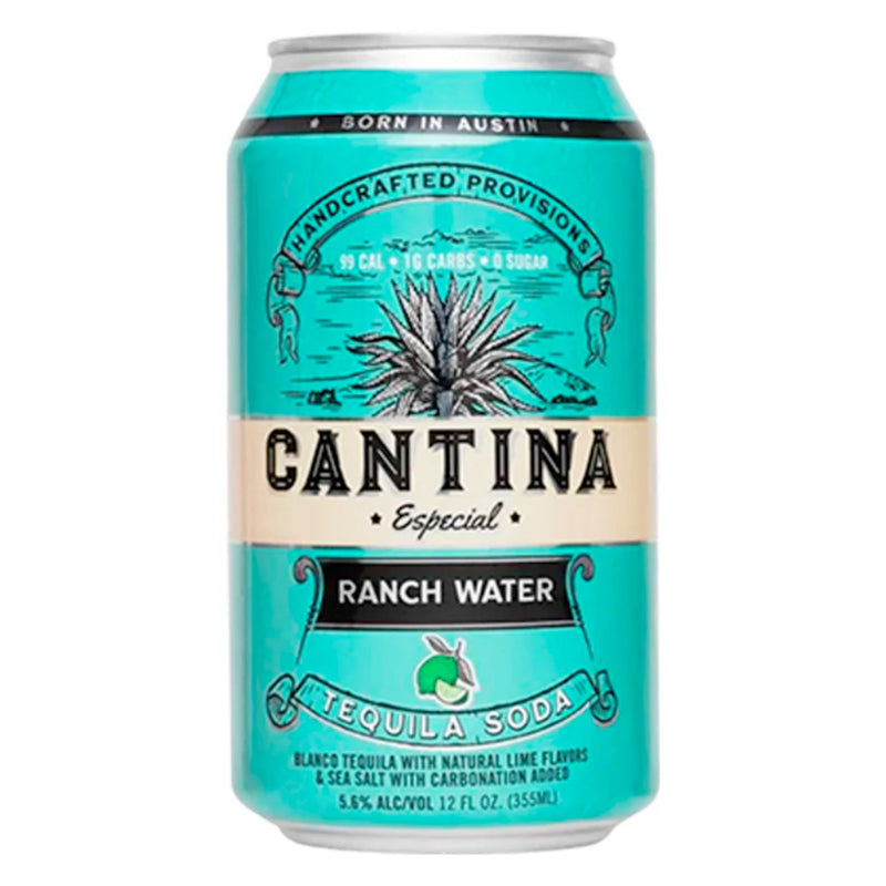 Cantina Ranch Water Tequila Soda 4pk