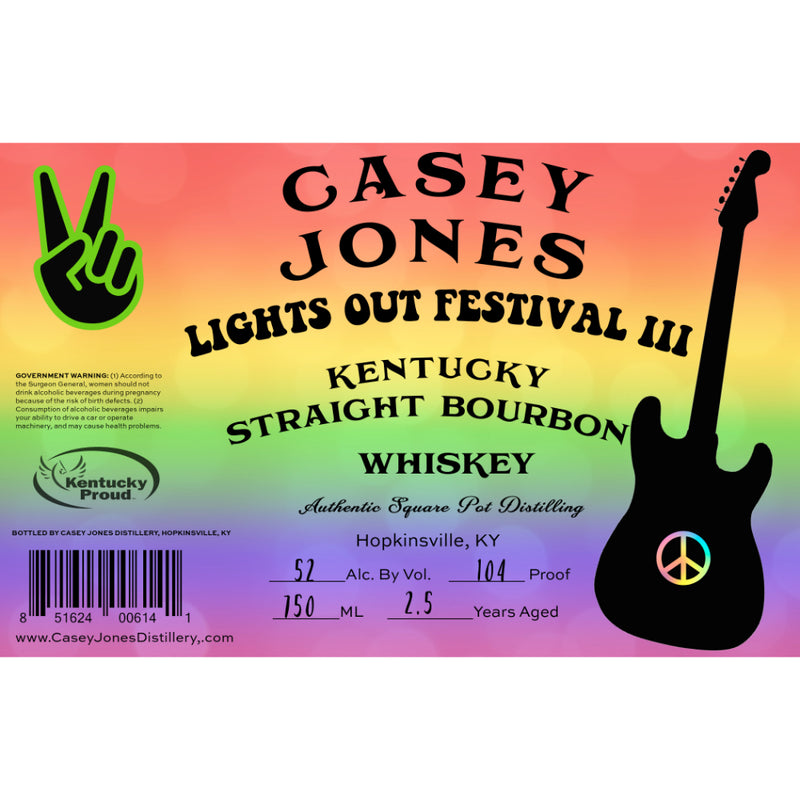 Casey Jones Lights Out Festival III Bourbon