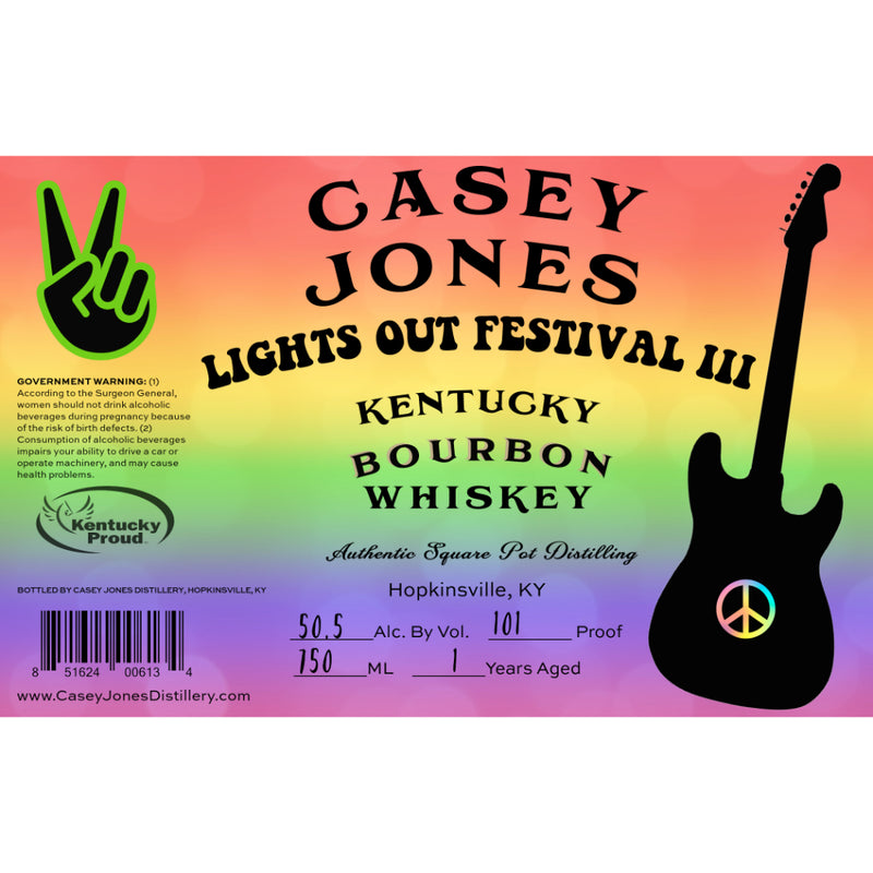 Casey Jones Lights Out Festival III Kentucky Bourbon