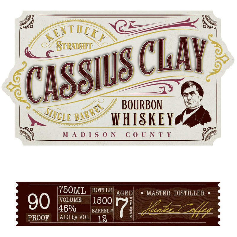 Cassius Clay 7 Year Old Single Barrel Bourbon