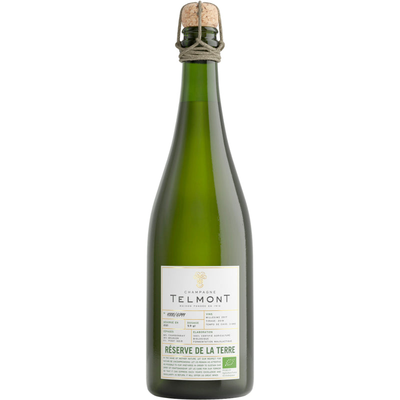 Champagne Telmont Réserve de la Terre by Leonardo DiCaprio