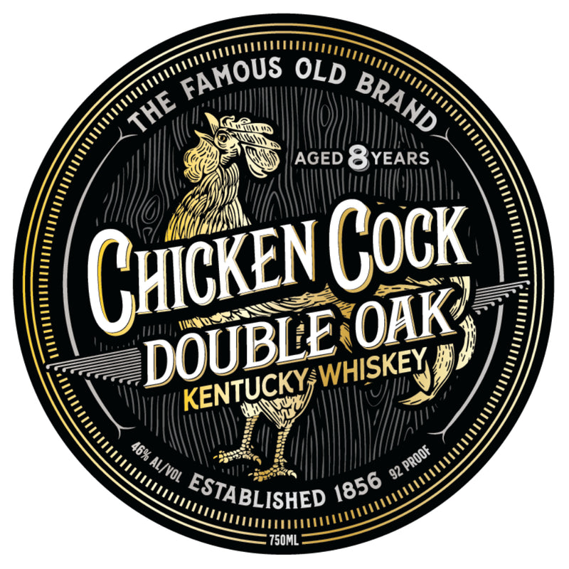 Chicken Cock 8 Year Old Double Oak Kentucky Whiskey