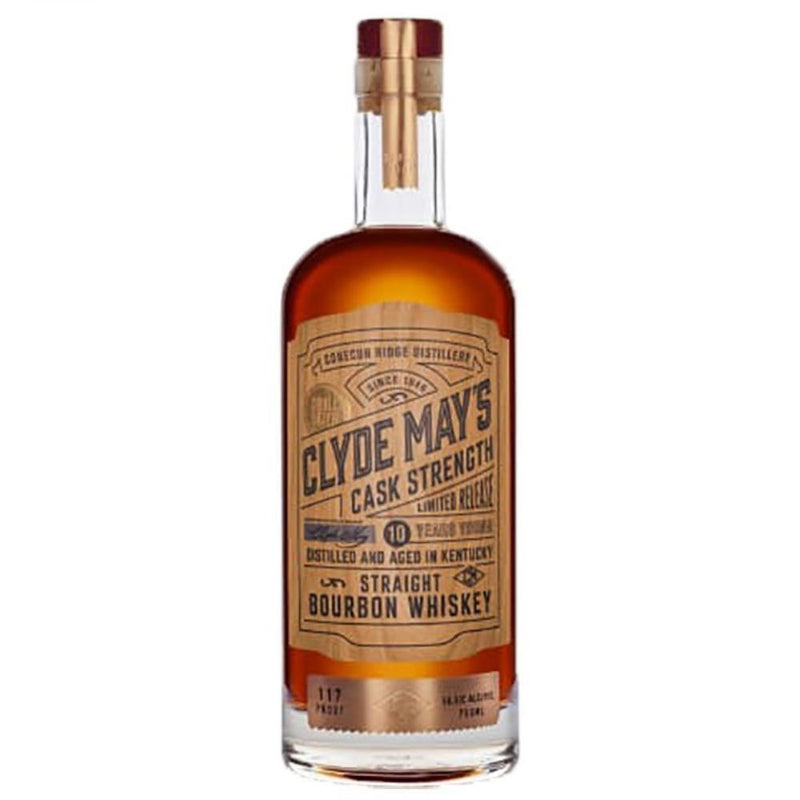 Clyde May’s Cask Strength 10 Year Old Bourbon Bourbon Clyde May&