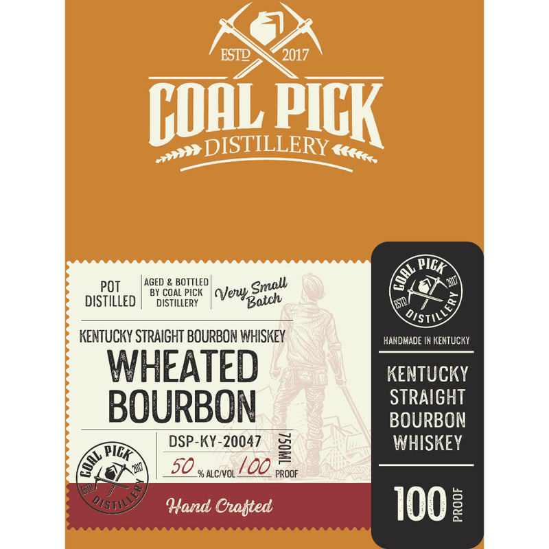 Coal Pick Distillery Wheated Bourbon