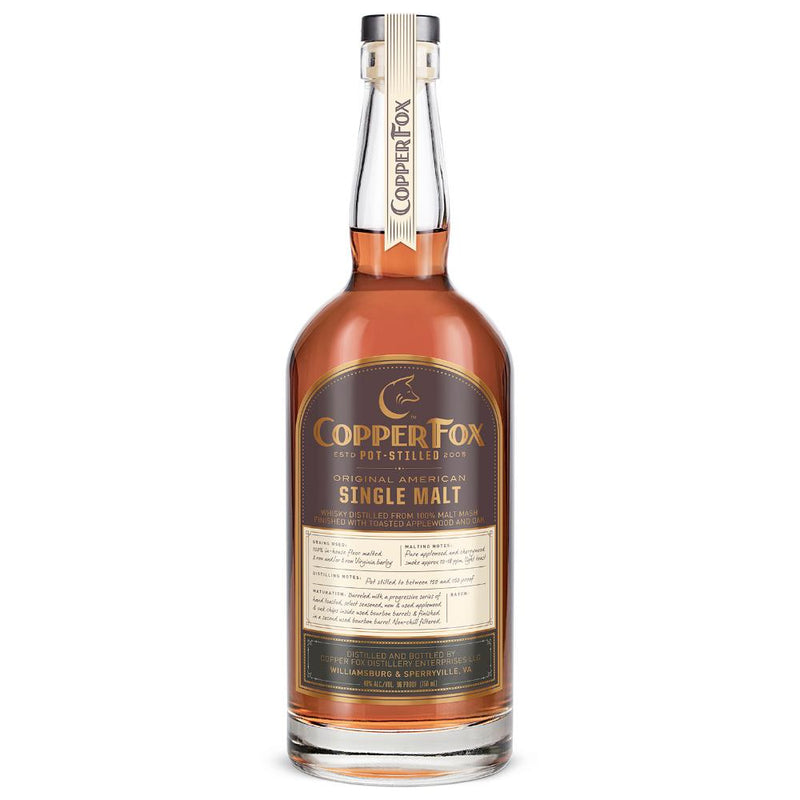 Copper Fox Original American Single Malt Whisky