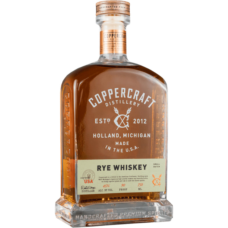 Coppercraft Distillery Rye Whiskey