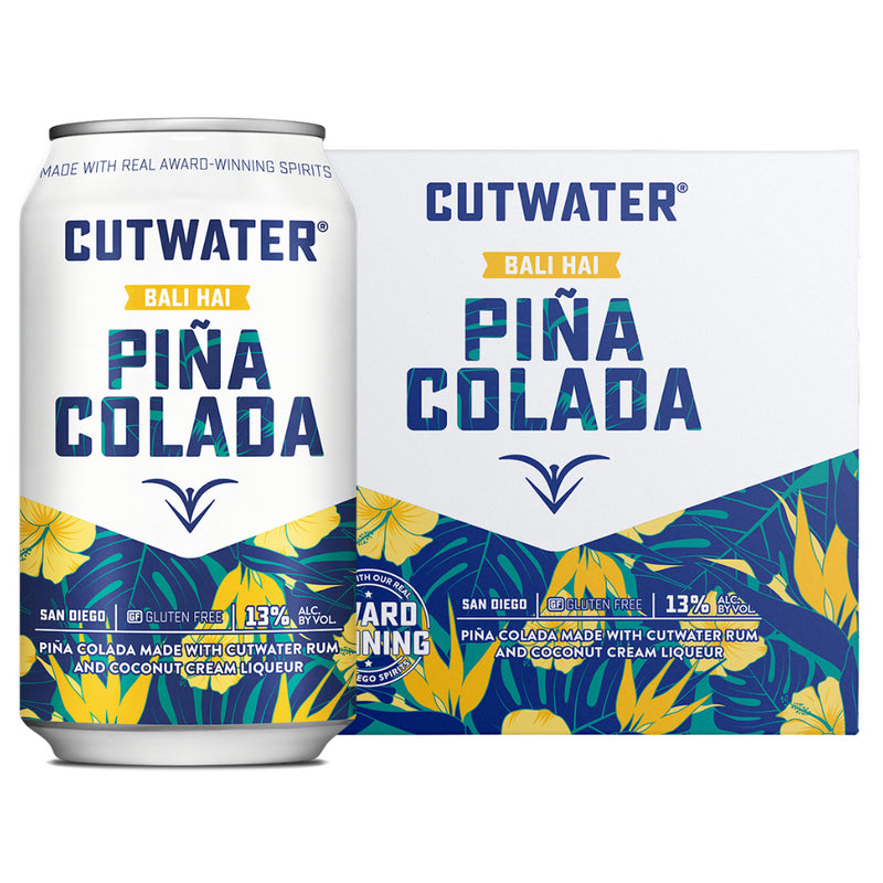 Cutwater Spirits Pina Colada (4 Pack – 12 Ounce Cans)