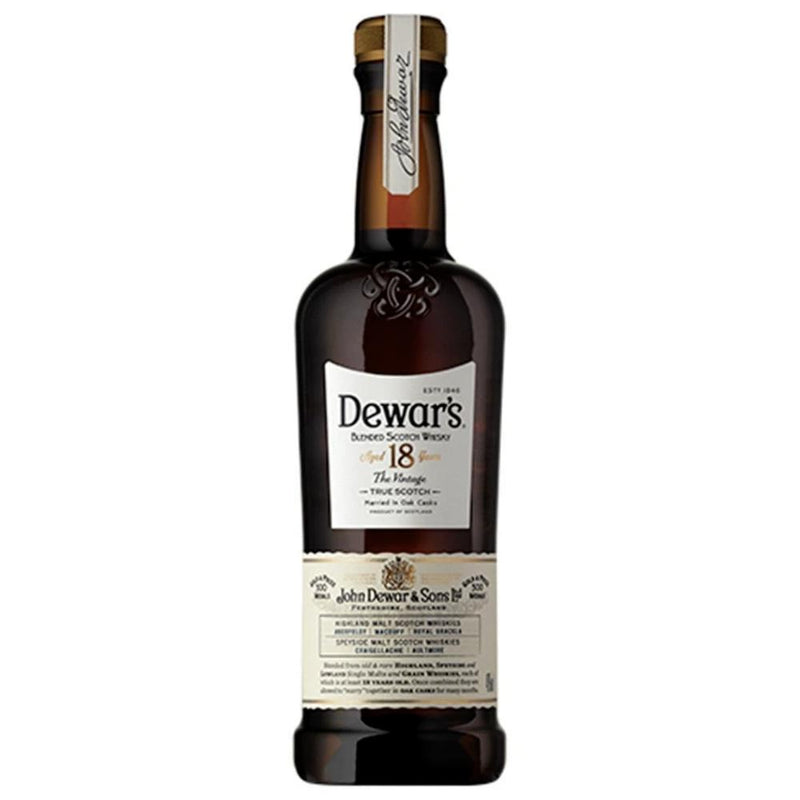 DEWAR’S 18 Year Old Scotch Dewar&