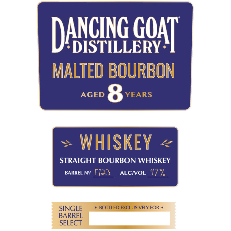 Dancing Goat 8 Year Old Malted Straight Bourbon