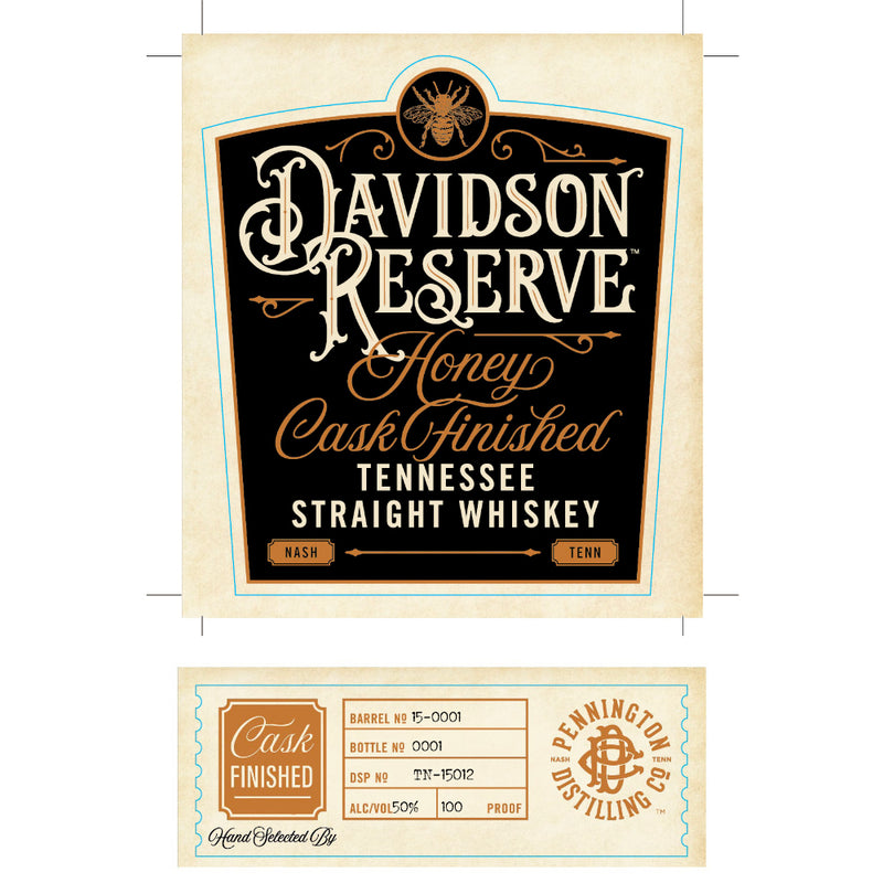 Davidson Reserve Honey Cask Finished Whiskey