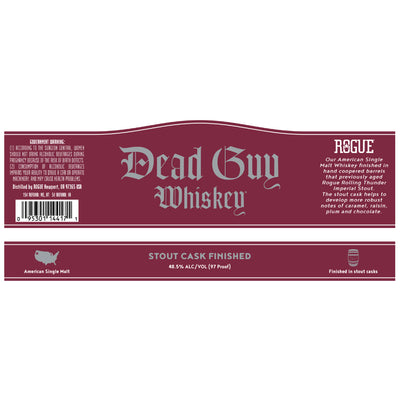 Dead Guy Stout Cask Finished Whiskey