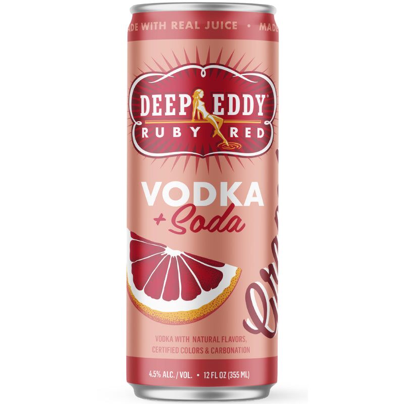 Deep Eddy Ruby Red Vodka Soda