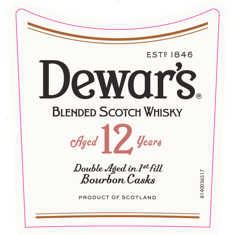 Dewar’s 12 Year Old Double Aged in Bourbon Casks