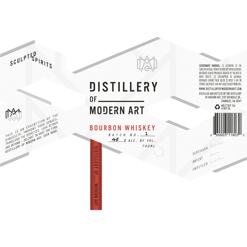 Distillery of Modern Art Bourbon Batch No.1