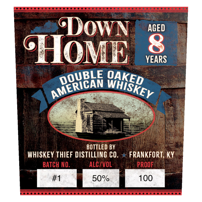 Down Home 8 Year Old Double Oaked American Whiskey